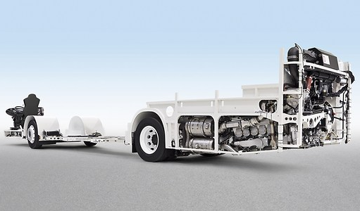 LOW-FLOOR CHASSIS